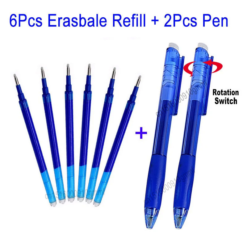 Gel Ink Pen Set - Juego de 6 + 2 unidades