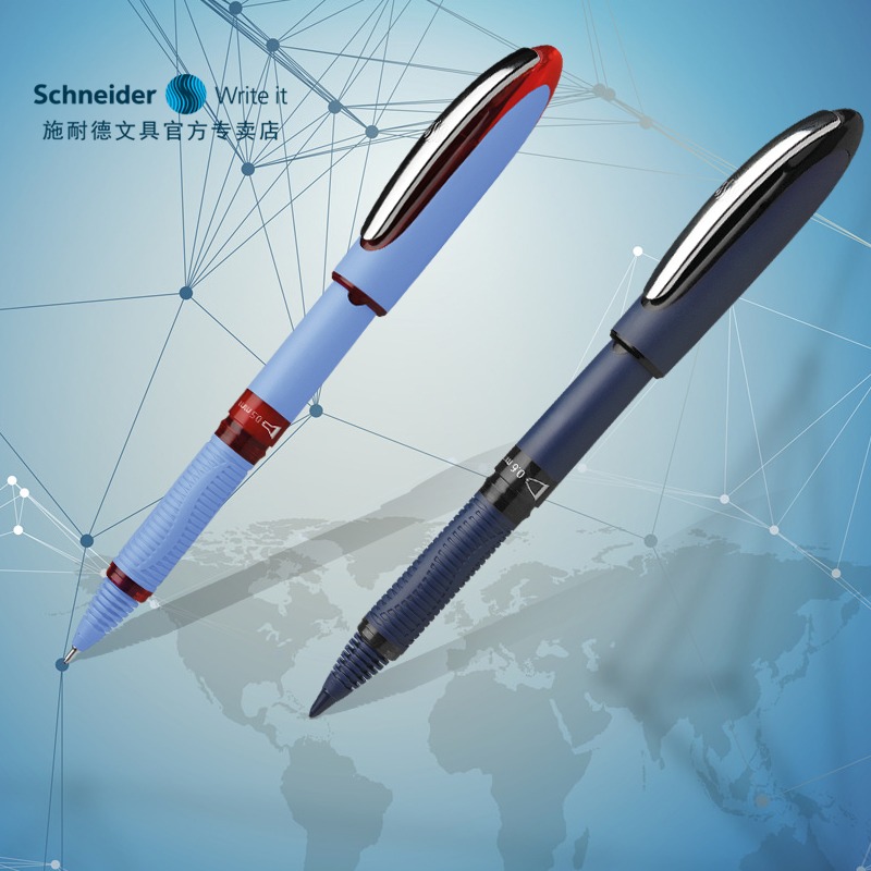 Gel Ink Pen Set - Schneider-Bolígrafo Rollerball de negocios, Punta ultrasuave