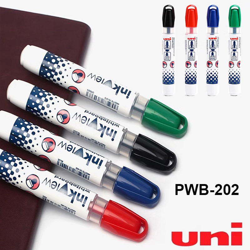Whiteboard Marker Set - Marcador de pizarra Uni-ball japonés PWB-202