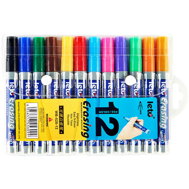 Whiteboard Marker Set - Juego de marcadores de pizarra borrables