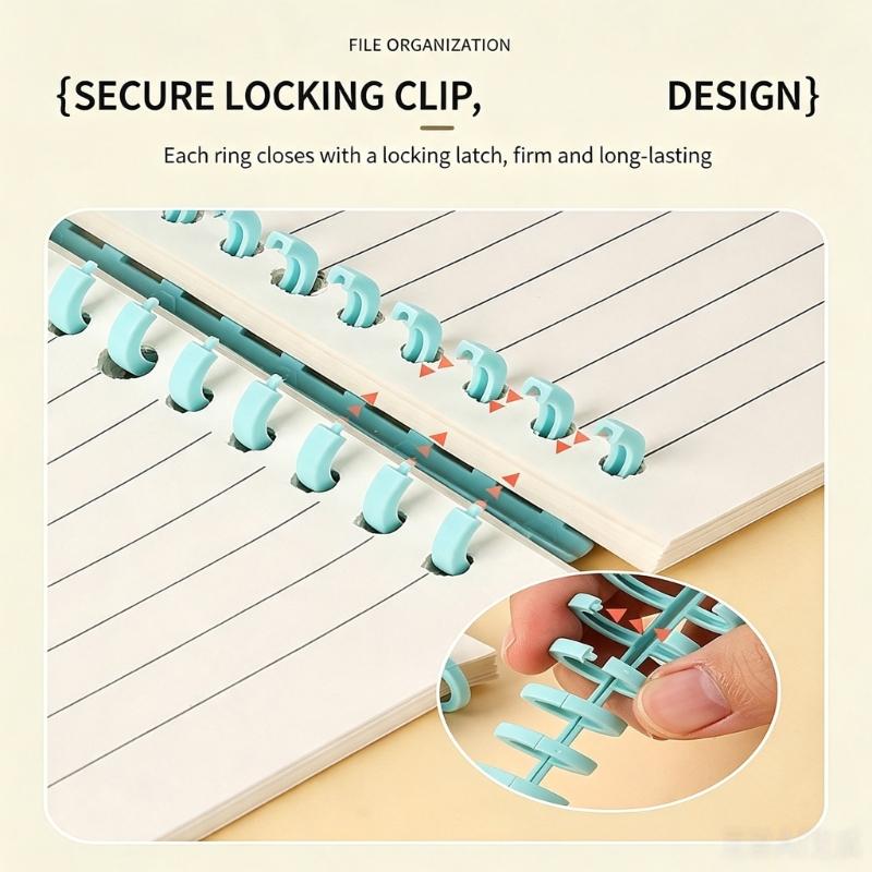 Binding Comb Plastic - 31BA Carpeta con peine, 30 orificios,