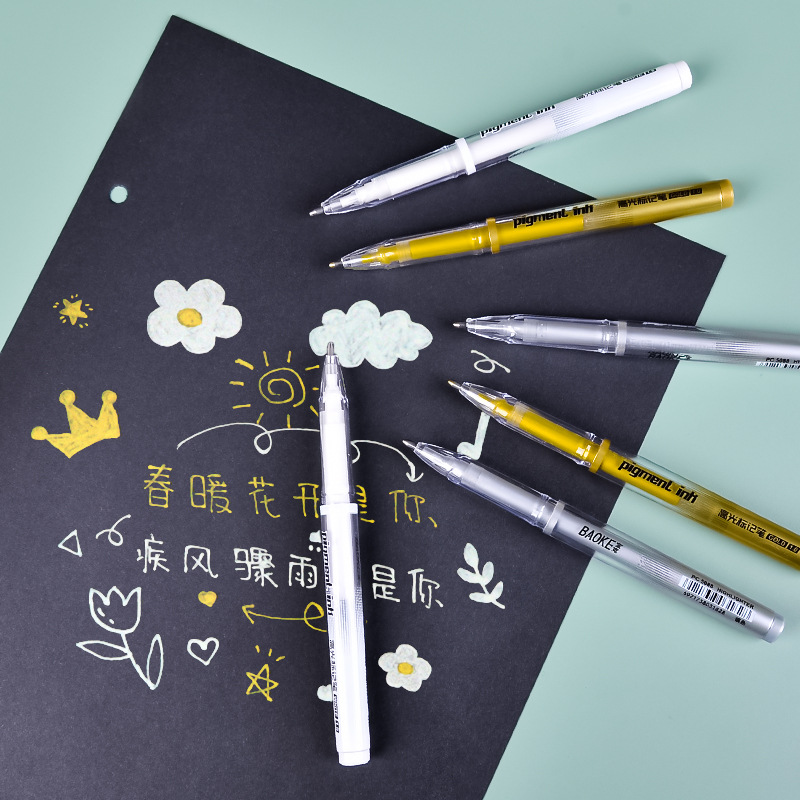 3 unids/set 1,0mm rotulador re - Gel Ink Pen Set reseña y precio