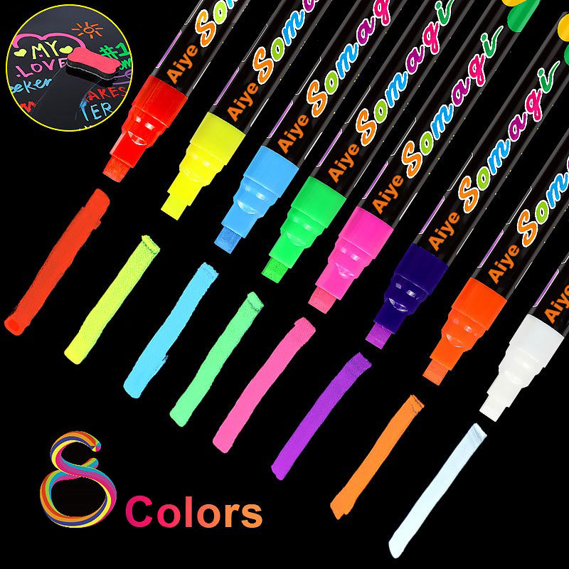 Rotuladores de tiza borrables  - Highlighter Set Pastel reseña y precio