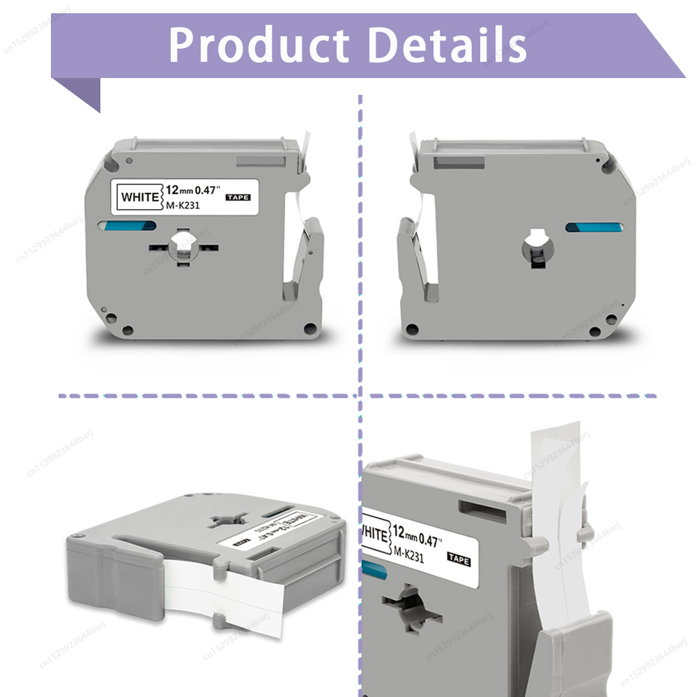 Paquete de 1/3/5 cintas M-K231 - Label Printer Tape reseña y precio