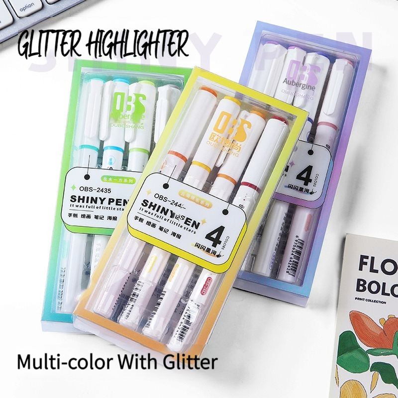 Juego de 4 colores de resaltad - Highlighter Set Pastel reseña y precio