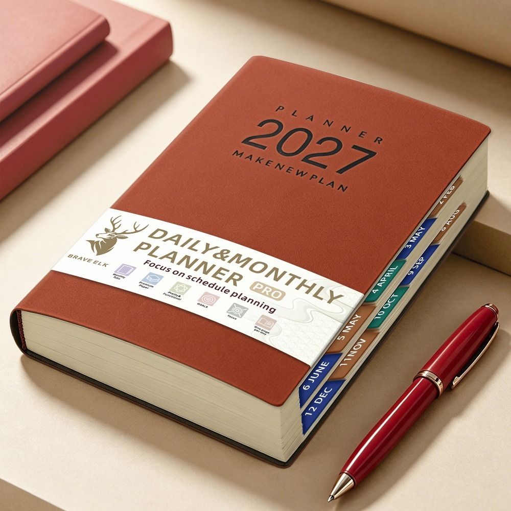 Agenda diaria tamaño A5, cuade - Journal Leather Hardcover reseña y precio