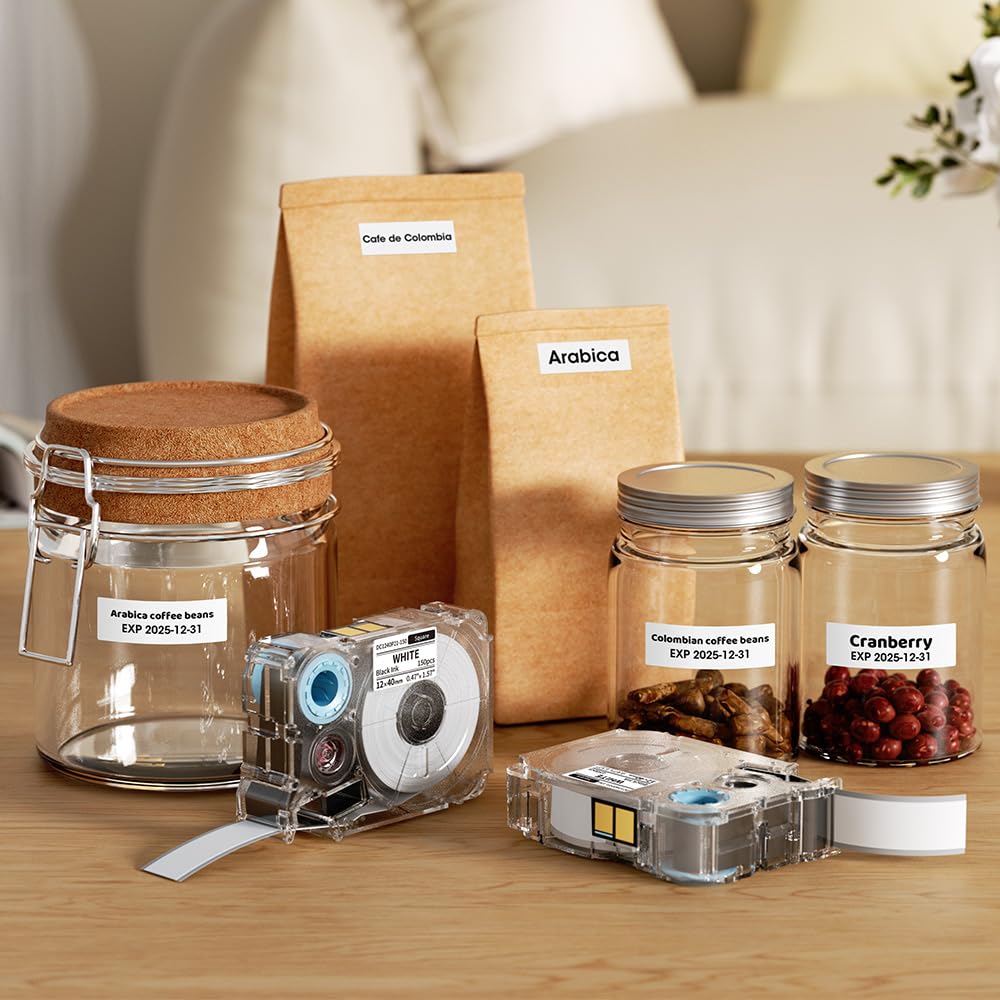 Cinta para Impresora de Etique - Label Printer Tape reseña y precio