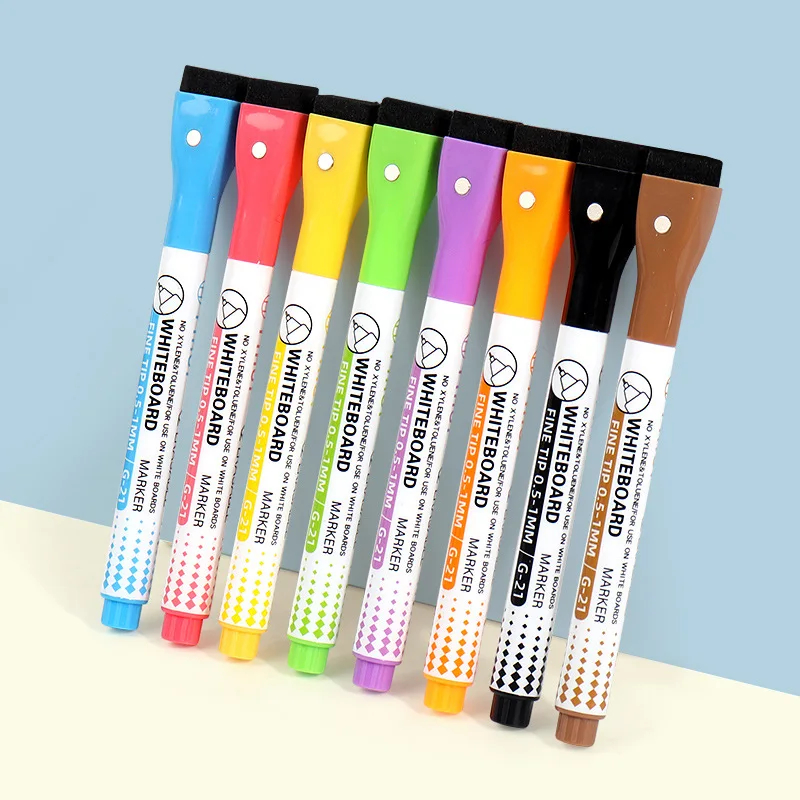 Rotuladores magnéticos de borr - Whiteboard Marker Set reseña y precio