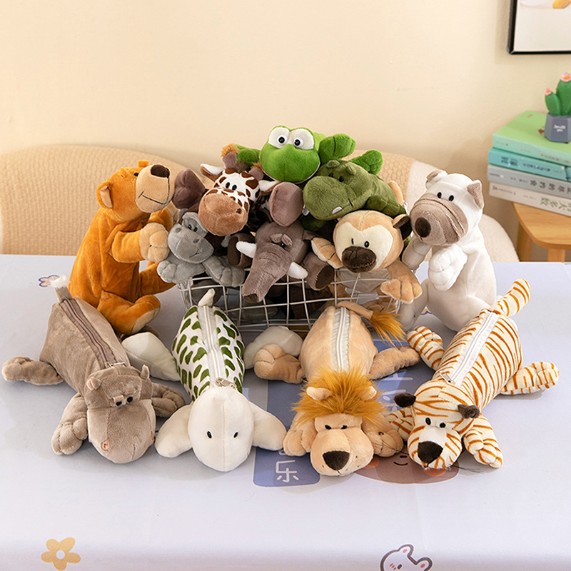 Estuche de peluche con dibujos - Lion Stationery & Office Supply(Kunshan)Co.Ltd reseña y precio