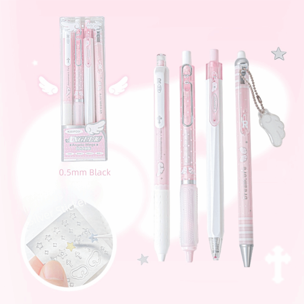 Nuevo Juego de 4 unidades de b - Gel Ink Pen Set reseña y precio