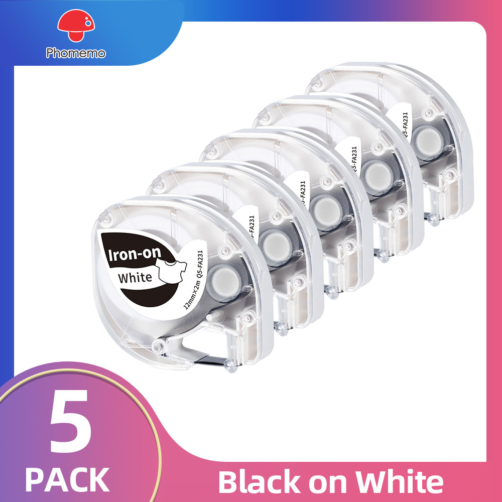 Paquete de 3/5 cintas de etiqu - Label Printer Tape reseña y precio